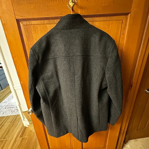 Theory Clinton Melton Men's Gray Wool Jacket Size XL Brand New!! - Picture 12 of 12